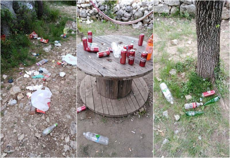 Prljavi izletnici: Lokalitet oko tvrđave hercega Stjepana zatrpan smećem